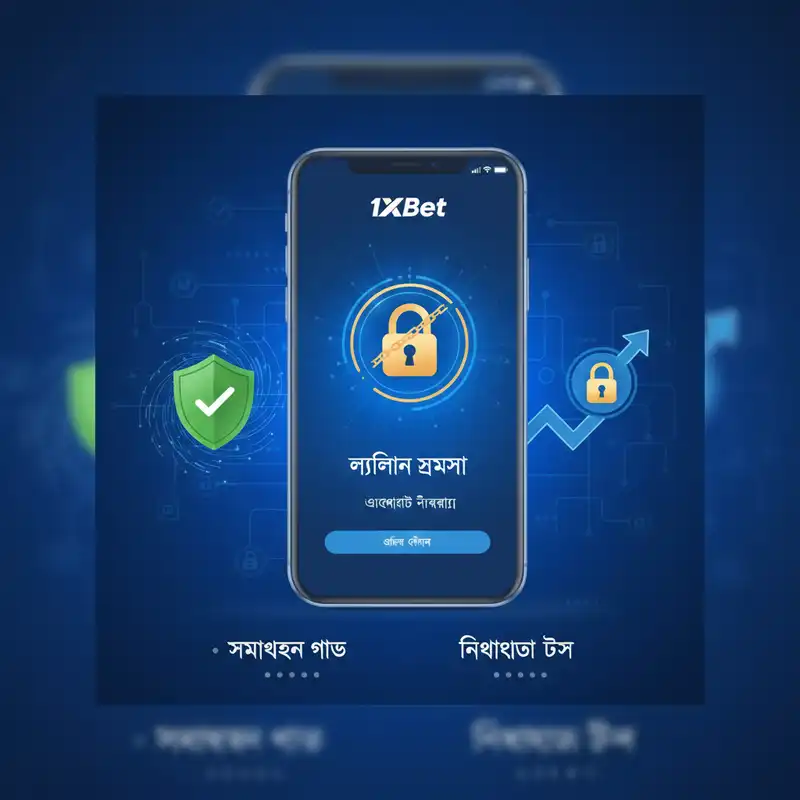 1xbet অ্যাপ লগইন সমস্যা সমাধান এবং নিরাপত্তা গাইড